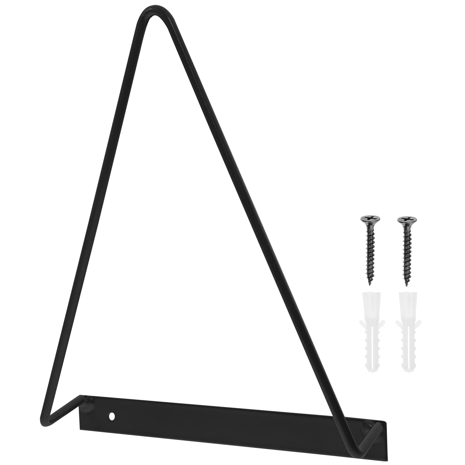 

Practical Triangle Vinyl Record Holder Wall Mount Storage Wall Rack Vinyl Record Holder