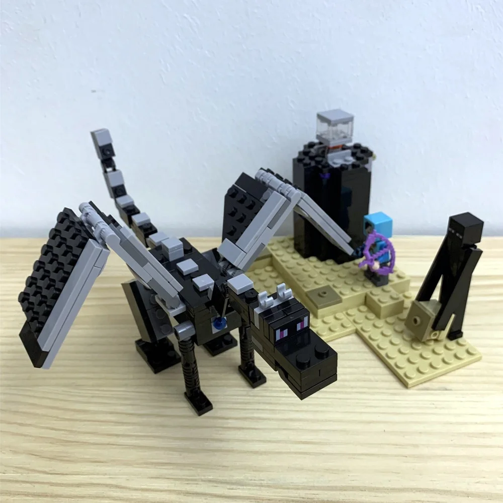 246 шт. строительные блоки The End Battle Dragon модель Fit 21151 игрушки на день рождения
