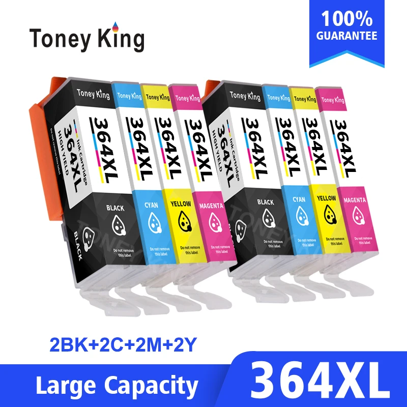 

Toney King чернильные картриджи для HP 364 XL 364xl Deskjet 3522 3070a 3520 Photosmart 5522 7510 5520 5510 5520 6510 6520 7510 7520