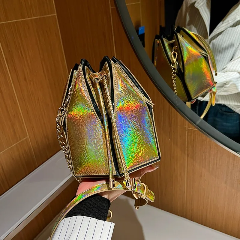 2023Genuine Leather Bucket Bag Fashion Women Shoulder Messenger Bag Middle-aged Female Mother Bag Leather Large-capacity Handbag