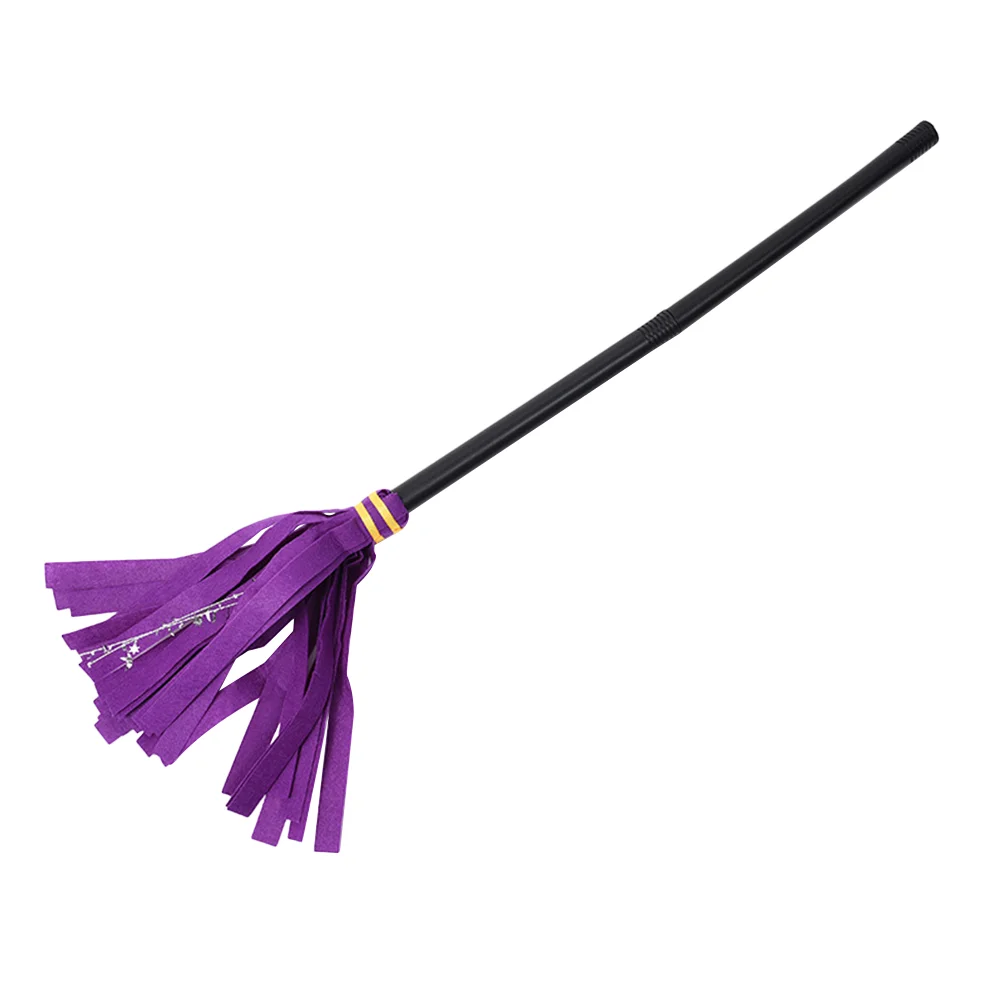

Broomwitch Props Costume Cosplay Kids Prop Accessoriesbroomstickdecoration Party Wizard Colors Straw Flying Stick Adult