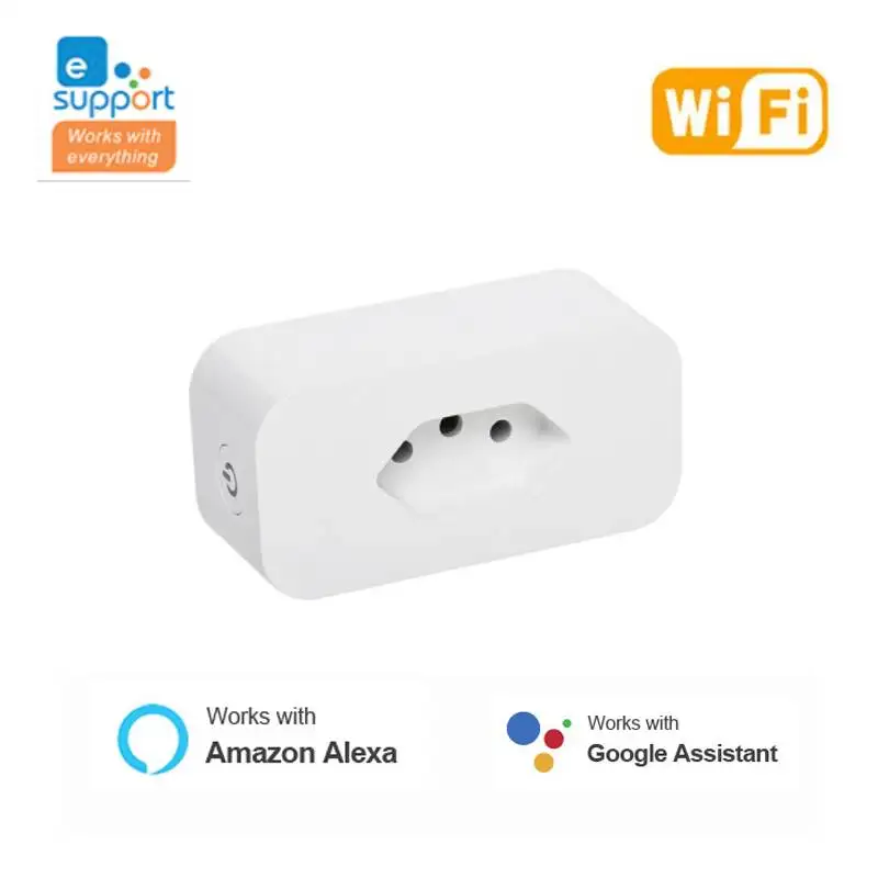

Смарт-розетка eWeLink с Wi-Fi, индикатором мощности