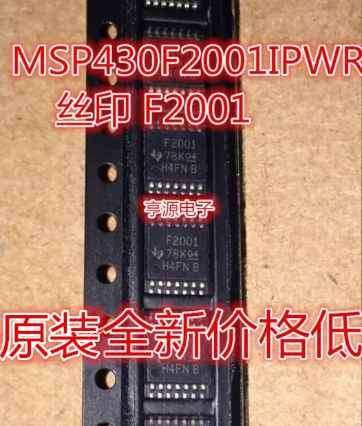 

free shippingMSP430F2001IPWR F2001 MSP430F2001 TSSOP14 50pcs