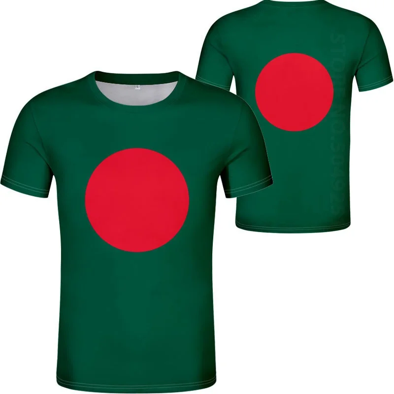 

Bgd bangladesh t camisa país faculdade camiseta diy bd bengali nação bandeira roupas preto impressão livre feito sob encomenda c