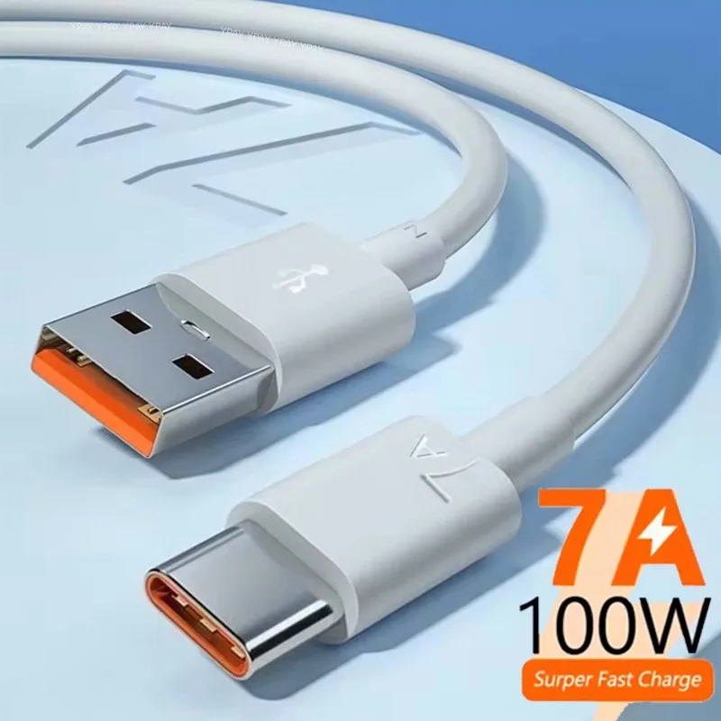 

USB Fast Charing Data Cord for Xiaomi Mi 12 Pro Oneplus Realme 7A USB Type C Super-Fast Charge Cable for Huawei P40 P30 Mate 40