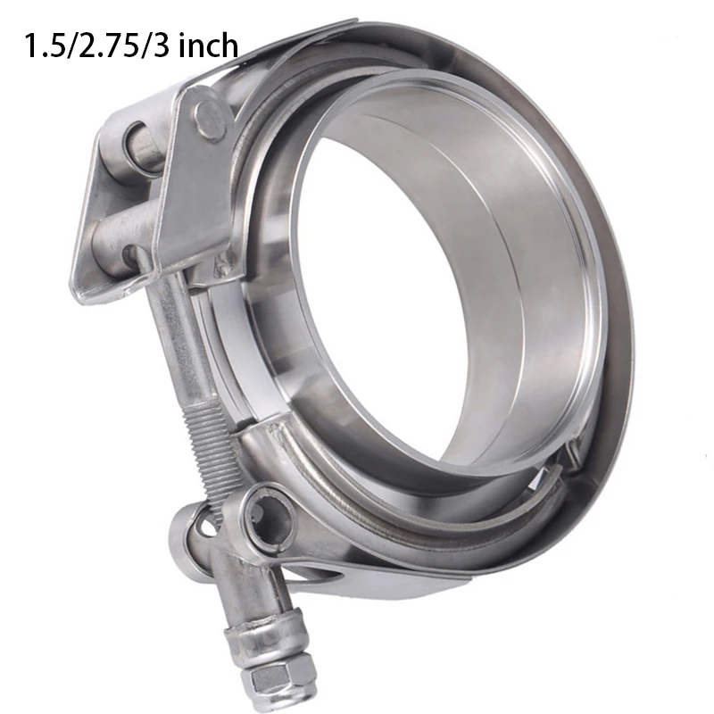 

Stainless Steel 1.5/2.75/3 inch Quick Release V Band Clamp for Turbo Exhaust Down pipes Flange Kit