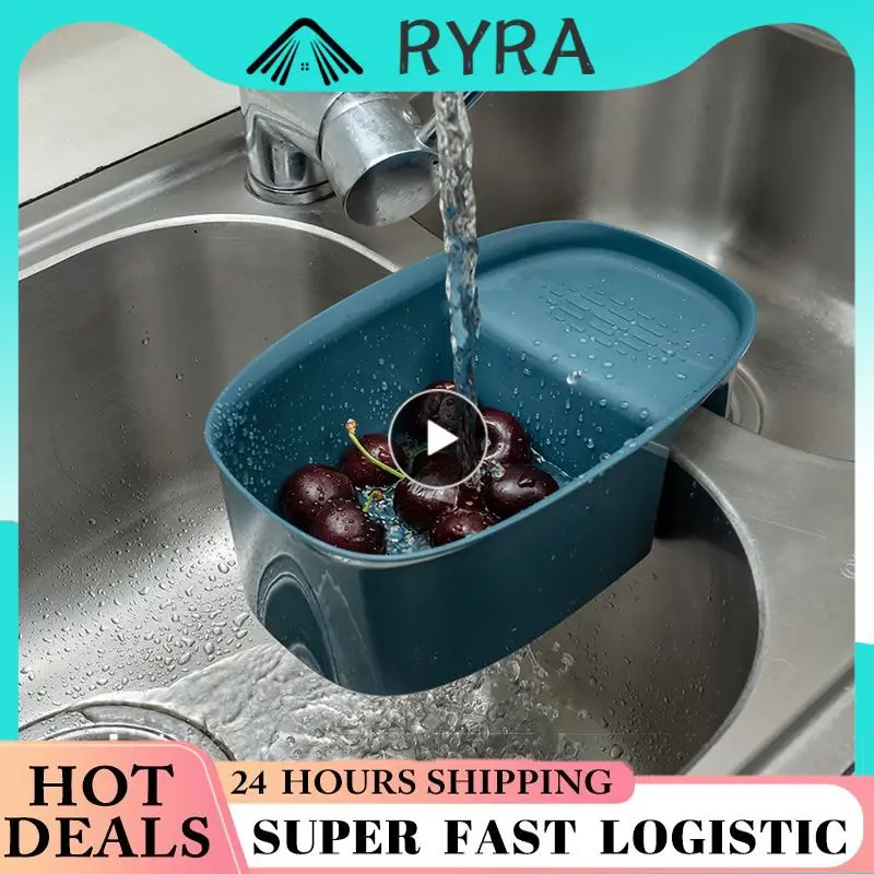 

Drain Basket Practical Green Kitchen Sink Functional Efficient Trash Basket Kitchen Gadgets Easy To Use And Clean Highest Rated