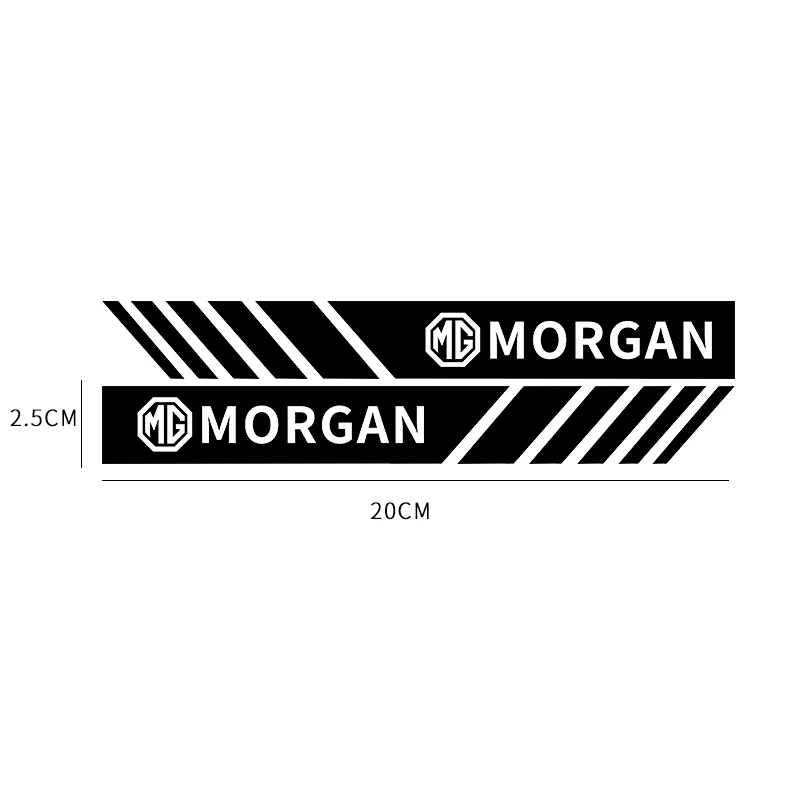 

2PCS Car Rearview Mirror Decoration Sticker Body Decal For MG ZS GS 3 5 6 7 350 550 ZT Orkina GT TF 3SW MORRIS GARAGES