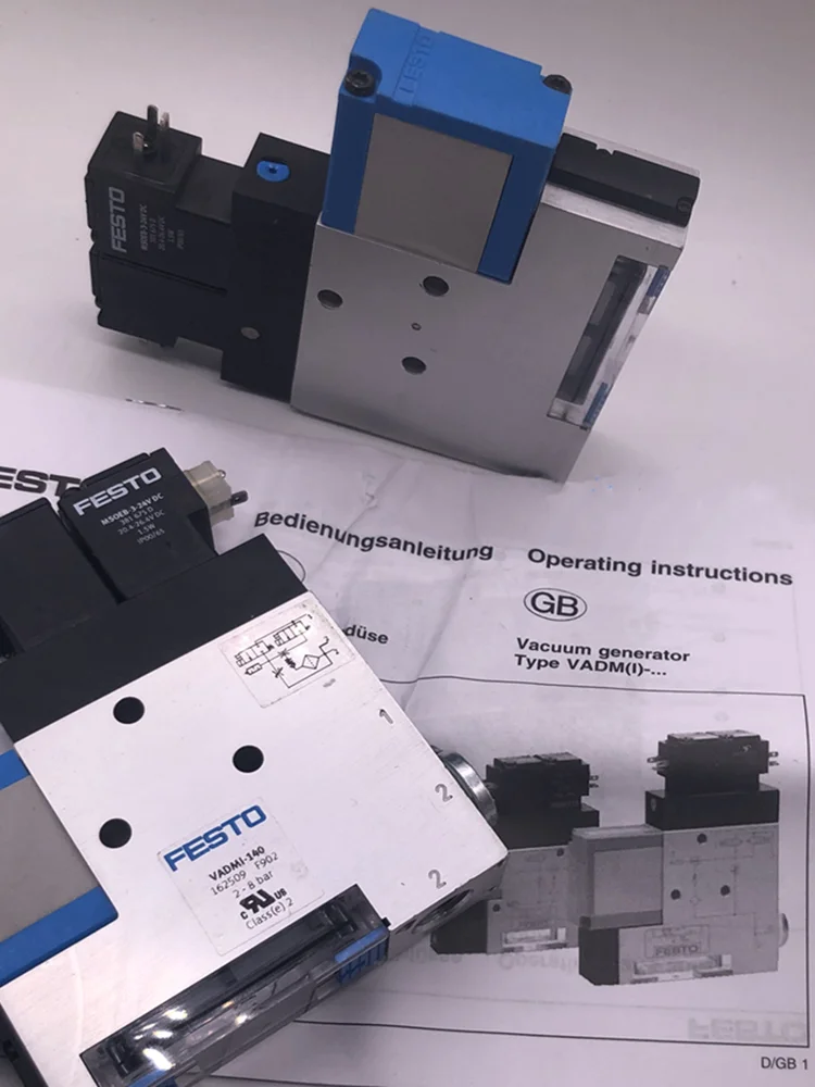 Генератор FESTO Vakuum VADMI-140-LS-P 171059 VADMI-70-P 162526 VADMI-70-LS-P VADMI-95 162508 VADMI-95-P 162528 ВАДМИ-200 162510