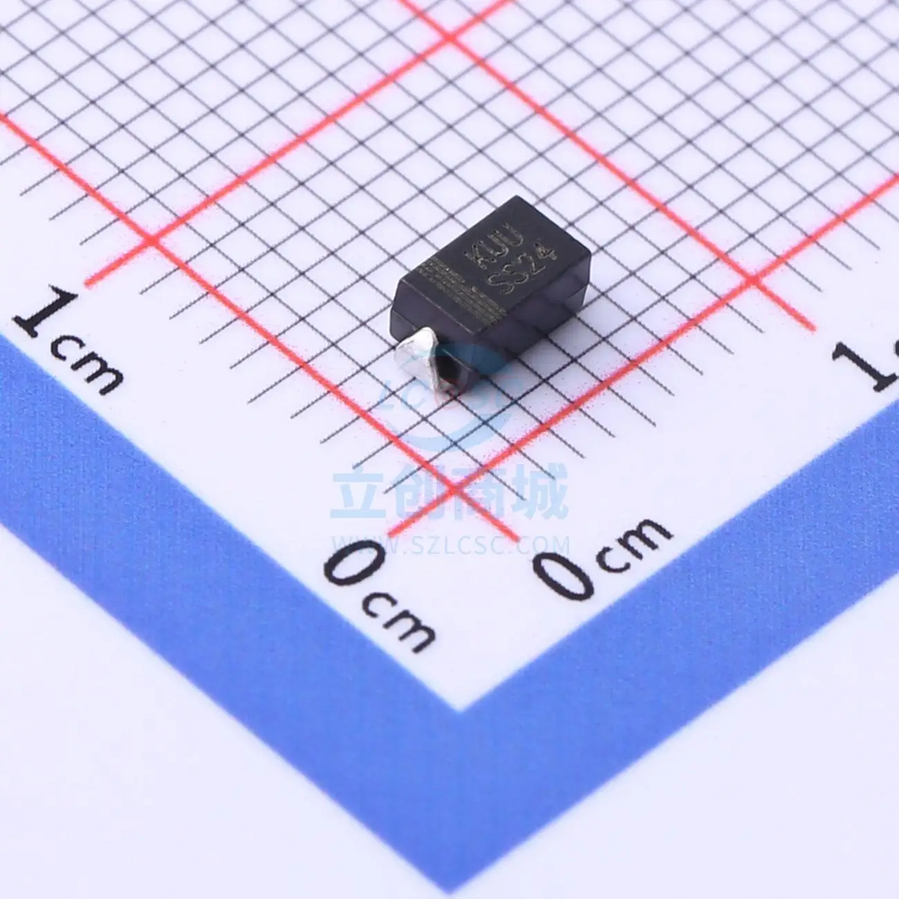 

free shipping 40V 2A 550mV@2A SS2450pcs