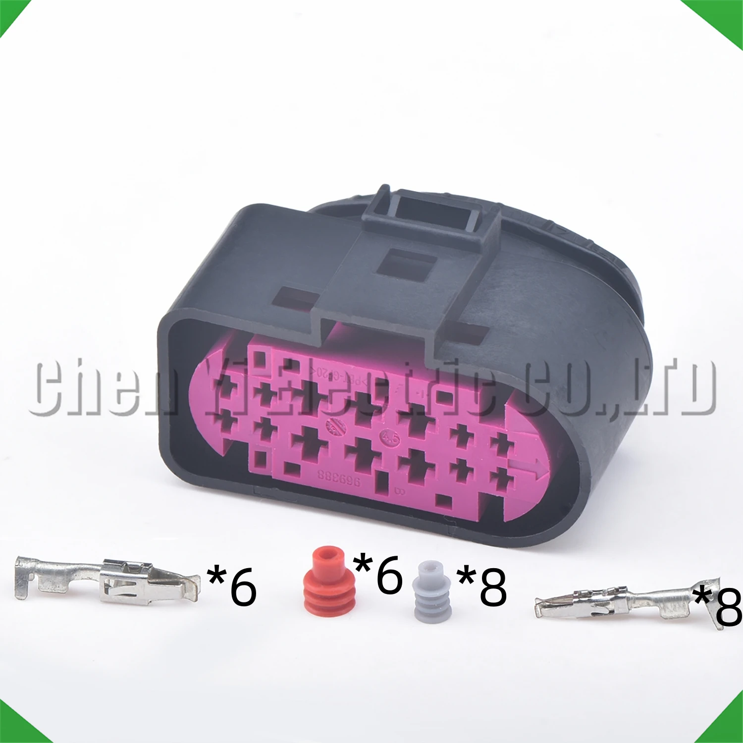 14-контактный разъем для фар, вилка лампы с 1719105 -2 1J 0973737   1J 0973837   5- 1719105 -1 2299448 -1 969870 -1 для VW Audi Ford Focus