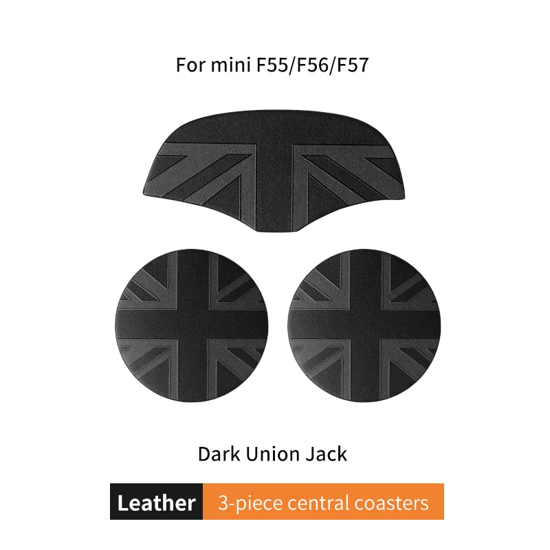 

Юнион Джек, подушка для кофе, паз для хранения, защитная подставка для автомобильной чашки, противоскользящий коврик для MINI Cooper F55 F56 F54 F60, аксессуары