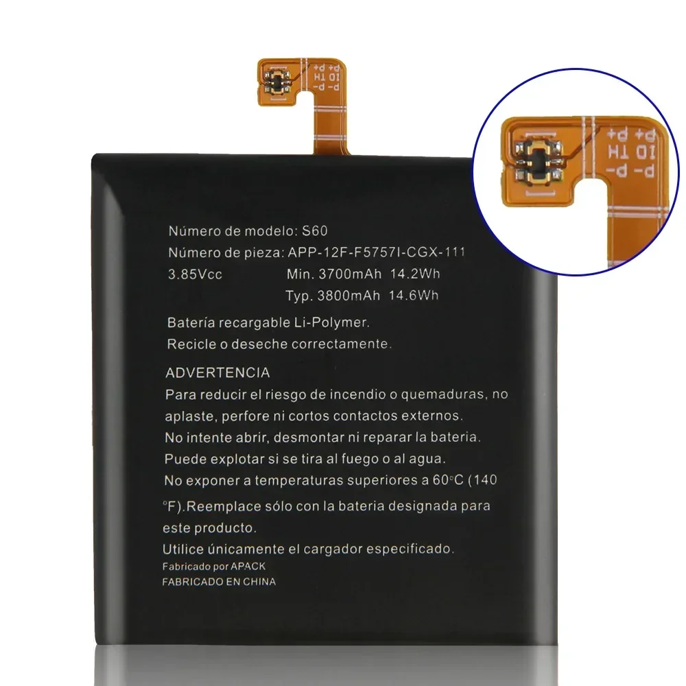 Сменный аккумулятор для Caterpillar Cat S60 S50 S41 S40 S30 APP-12F-F57571-CGX-111 новые аккумуляторы с