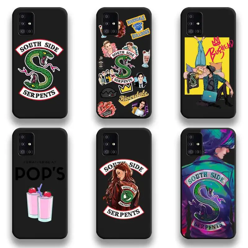 

Riverdale TV Show Southside POPS Color Phone Case For Samsung Galaxy A52 A21S A02S A12 A31 A81 A10 A20E A30 A40 A50 A70 A80 A71