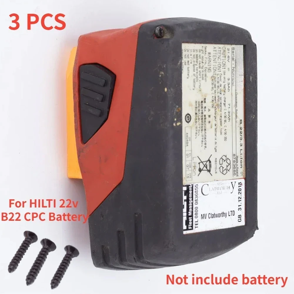 

Держатели для аккумуляторов HILTI 22V B22 CPC - 3 шт.