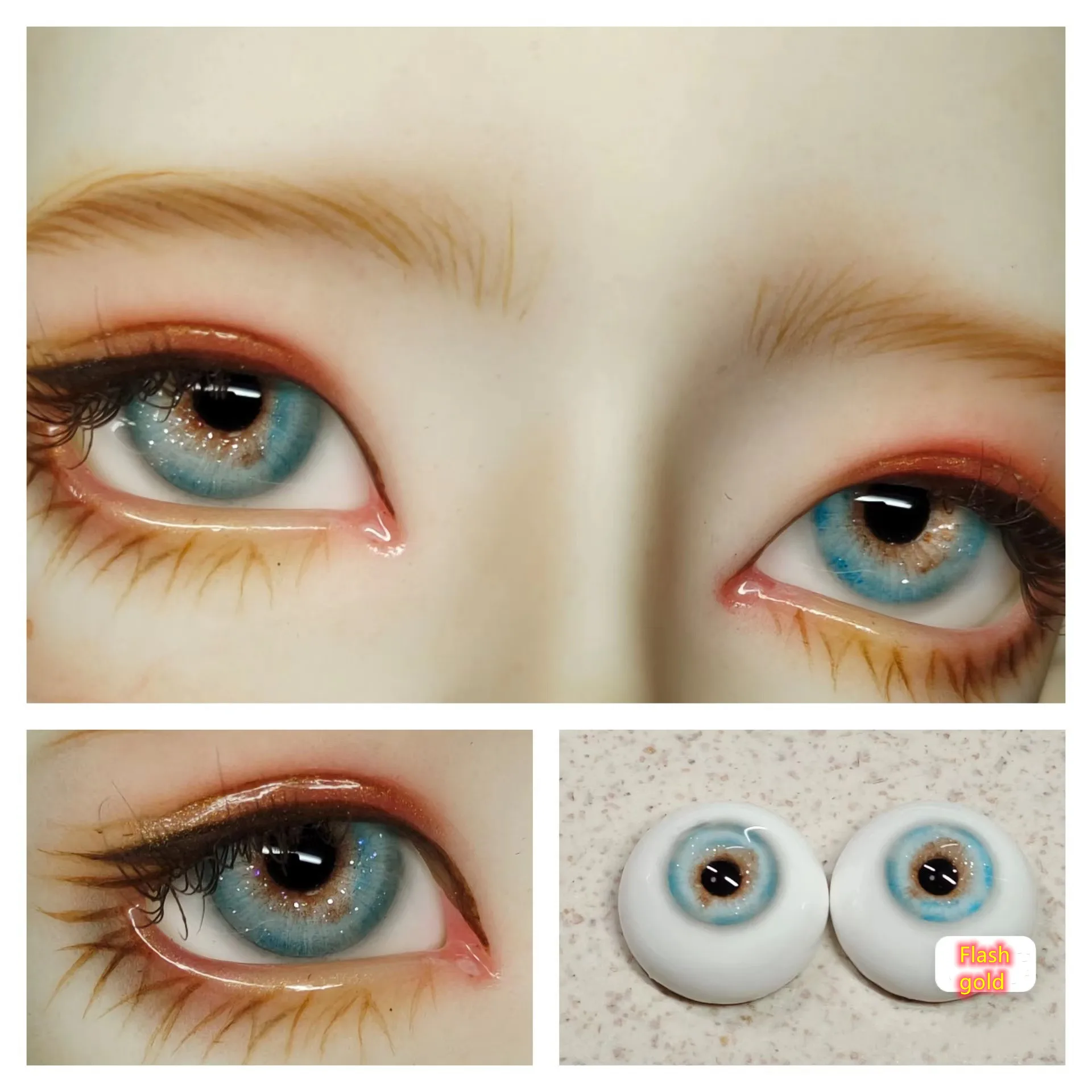 

14mm 18mm BJD Doll Eyes Plaster Eyes Doll Accessories