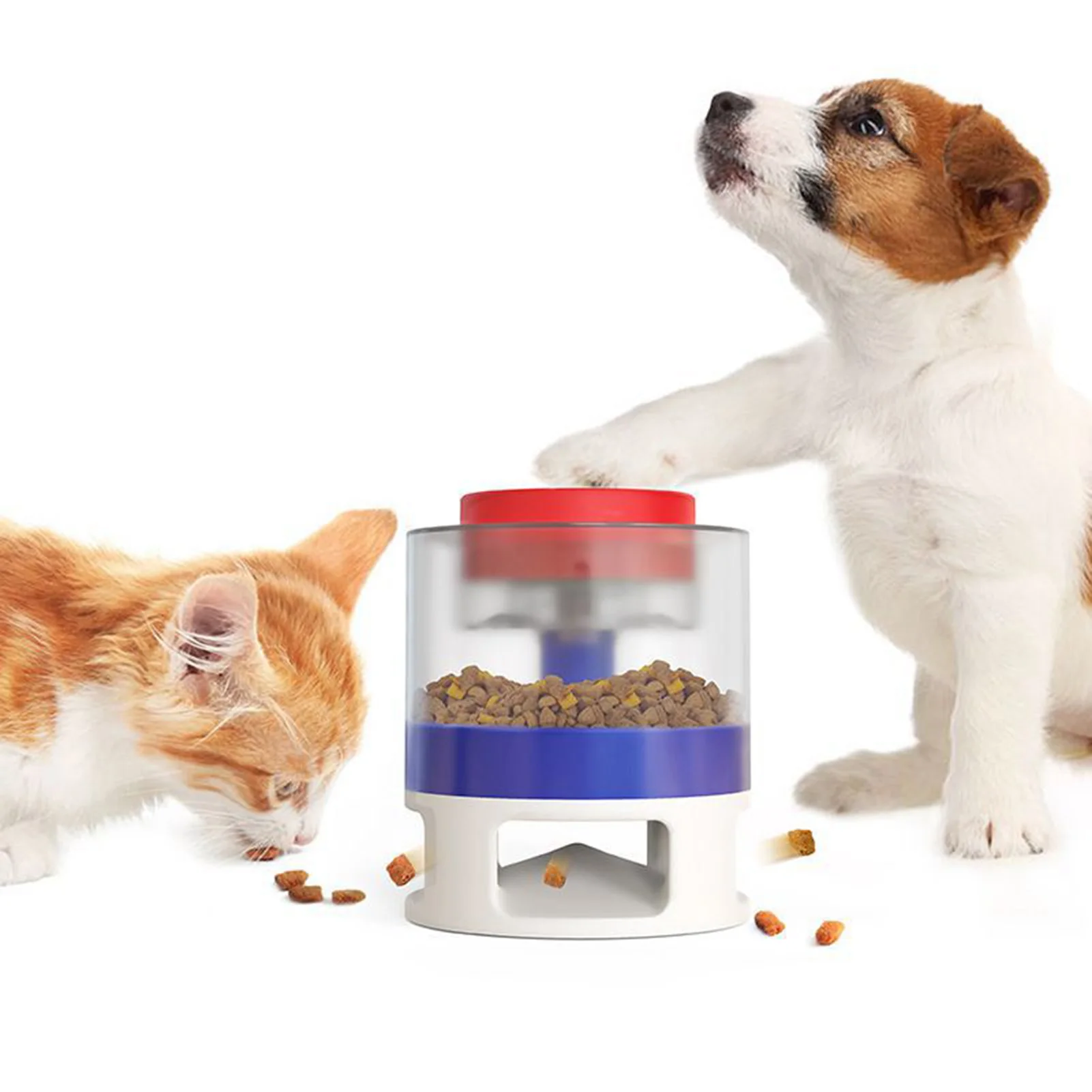 

Pets Dog Treat Dispenser Interactive Treat Dispensing Dog Toy Stable Interactive Treat Dispensing Puzzle Dogs Training Exercise