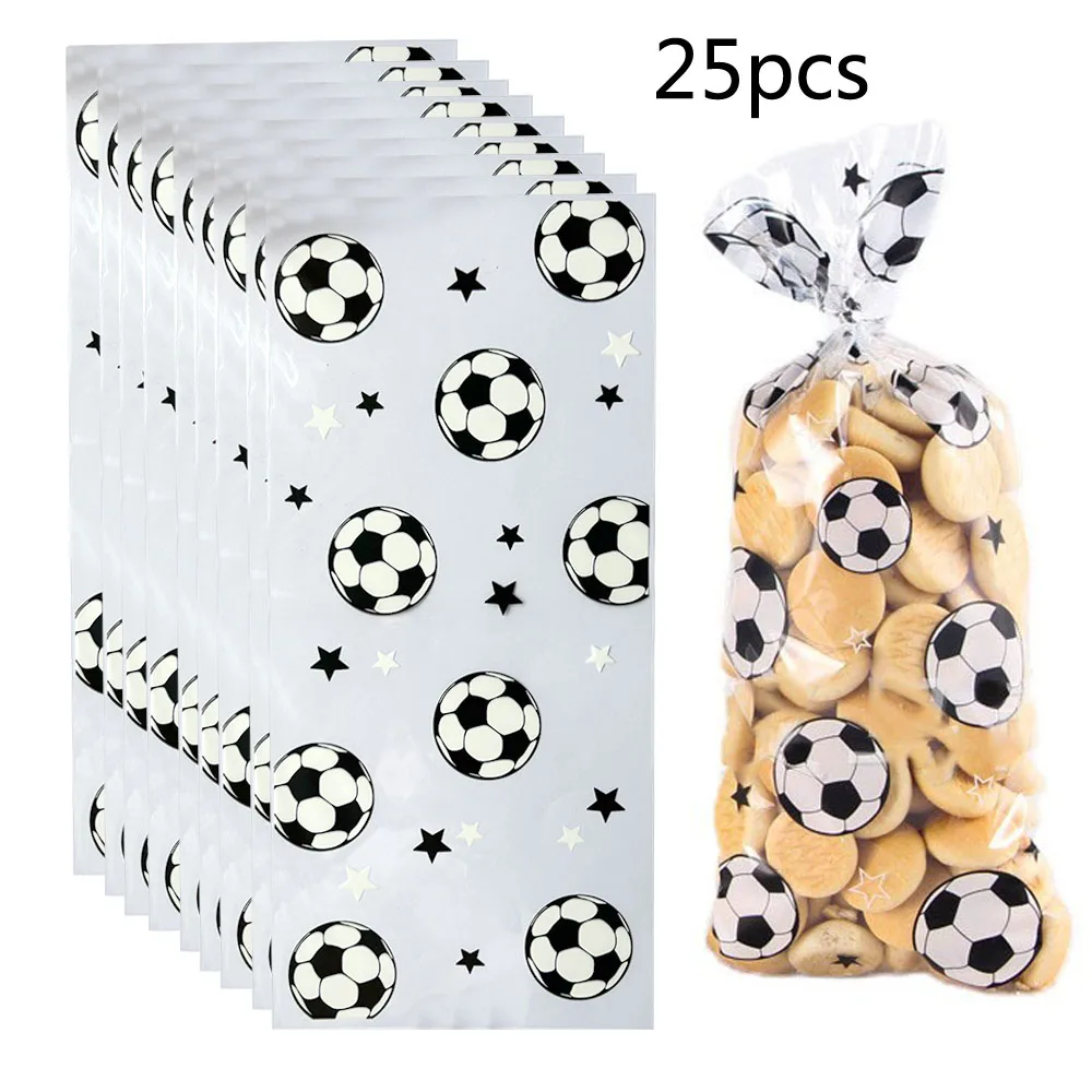 

Прозрачные футбольные пакеты для подарков