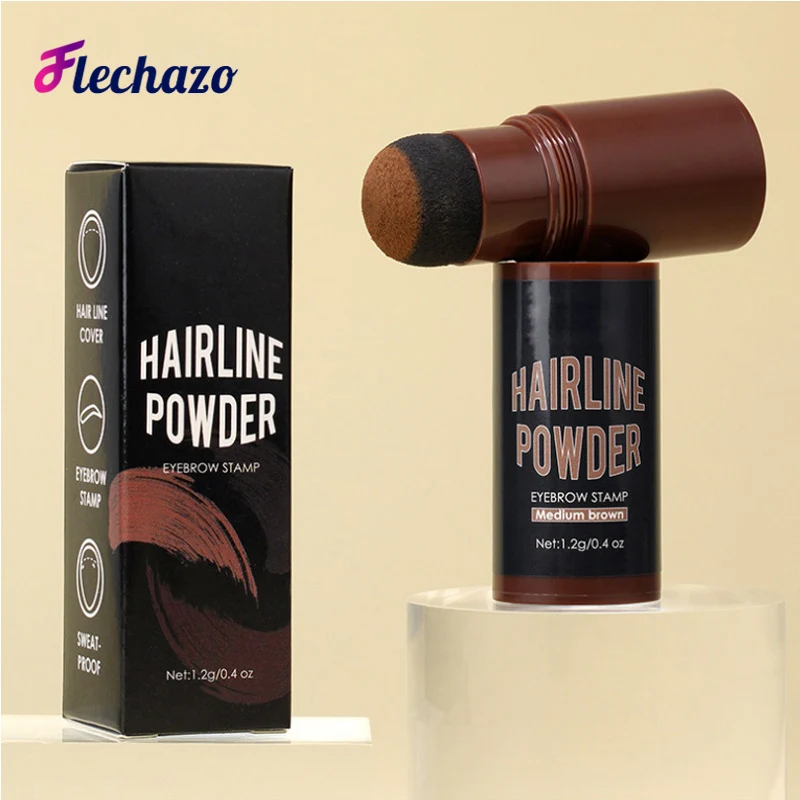 Root Touch Up Powder Gray Hair Root Binding Hairline Powder Black Brown Hair Color Dye For Gray Hair Coverage For Thin Hair