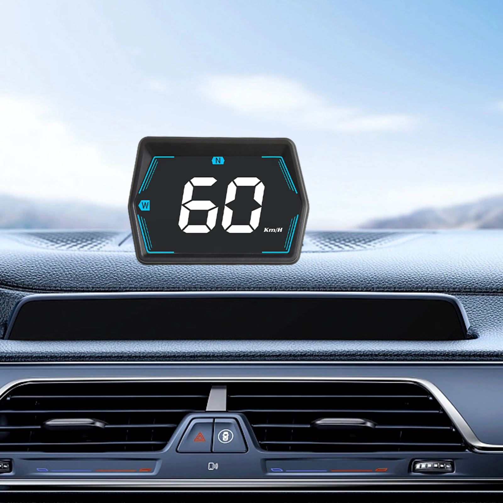 Дневное вождение HUD Проекционный дисплей Автоматическое уведомление о скорости