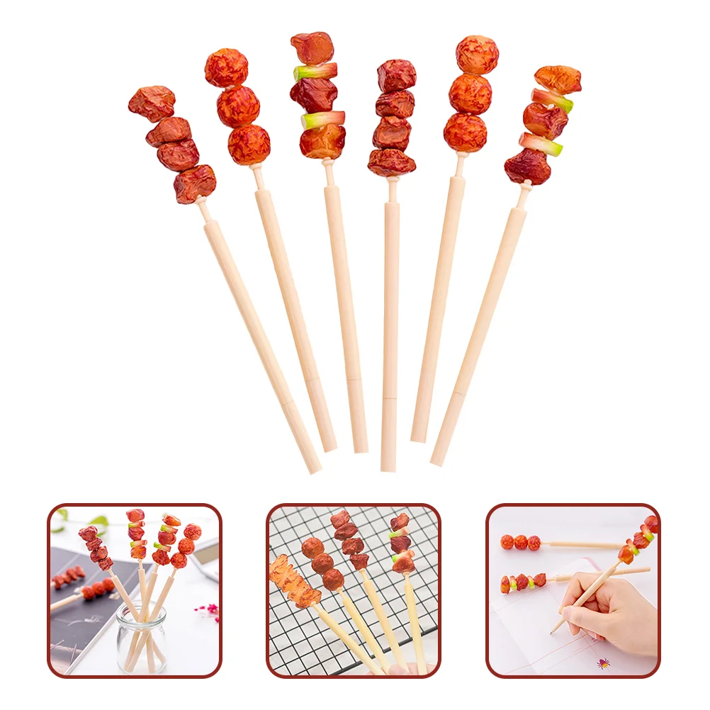 

Pen Pens Ballpoint Student Novelty Ink Kids Writing Party Creative Cute Barbecue Stationery Fillers Favor Gifts Toy Kitchen