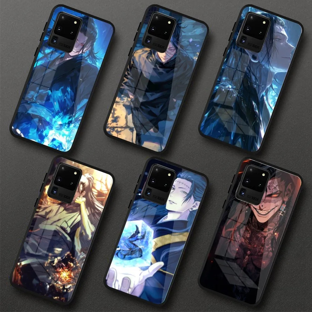 Чехол JJK Geto для мобильных телефонов Samsung S24 S23 S22 S21 Pro Ultra A13 A33 A53 NOTE 20