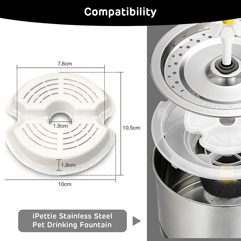 Кошачий фонтан сменные фильтры для кошачьей поилки автоматический диспенсер