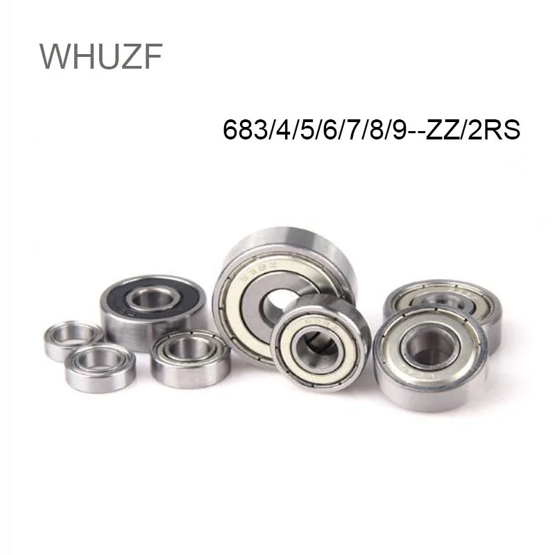 

WHUZF 683ZZ RS 684-2Z rs 685 2rs 686 ZZ 687 2RS 688z 689rs Miniature Model Bearing Open Type Deep Groove Ball Bearings