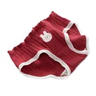 Новое милое женское нижнее белье с клубничным Кроликом, кружевное нижнее белье с бантом для девушек, хлопковое милое студенческое нижнее белье со средней талией с героями мультфильмов для женщин