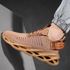 Мужские сетчатые кроссовки светильник дышащие, на шнуровке, удобные спортивные кроссовки для бега, Повседневная модная обувь, 2020