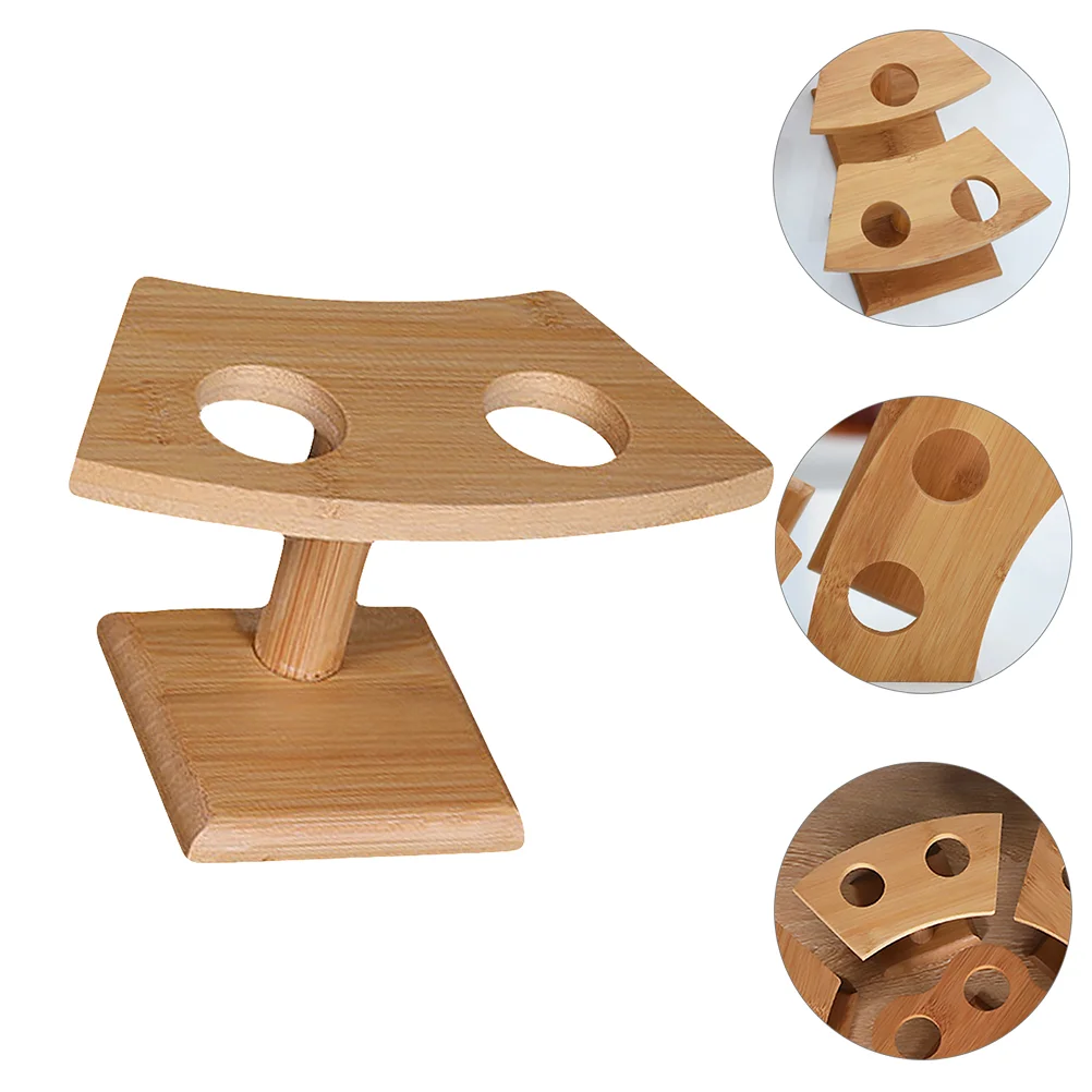 

Cone Holder Ice Rack Cream Sushi Stand Roll Display Hand Wafflecupcake Cones Temakicake Popcorn Wooden Baking One Snow