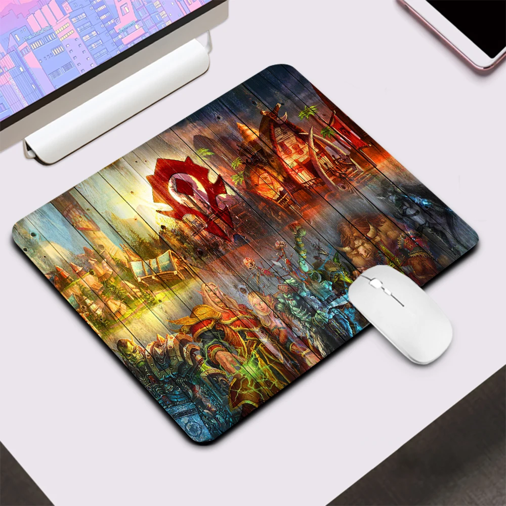 Фото Игровой коврик для мыши World of Warcraft Horde, маленький Коврик для компьютерной мыши, офисный коврик для клавиатуры, Настольный коврик для ПК, гейме... №4