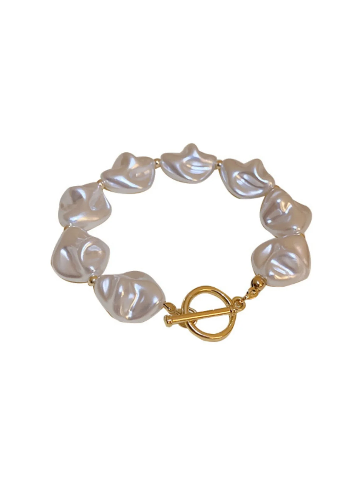 [Оригинал] ожерелье из нерегулярного искусственного жемчуга в стиле барокко с