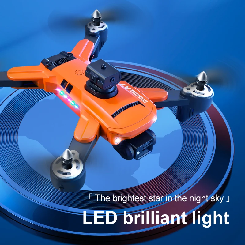 Optical Flow Positioning Drone ESC 4K HD Aerial Camera Quadcopter 4-sided Obstacle Avoidance Foldable Remote Control Aircraft K7 enlarge