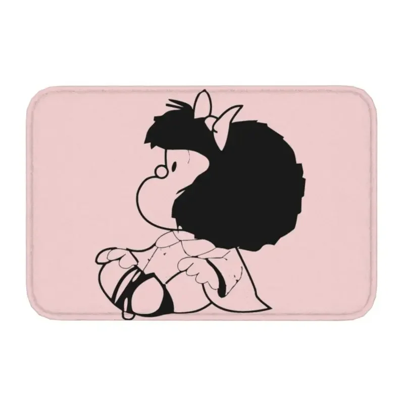 

Mafalda Doormat Non-Slip Kitchen Bathroom Mat Garden Garage Floor Door Entrance Carpet Rug