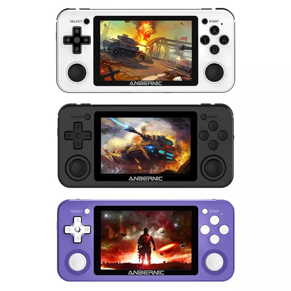 

RG351P Vibration Handheld Gaming Console Support GB GBC NDS PSP PS1 3.5 inch Screen Retro Game Player with TF Card Free shipping