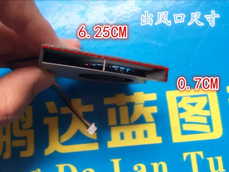 EG50050S1-C030-S9A 5 В USB-нагнетатель 6 см турбинный охлаждающий вентилятор для ноутбука