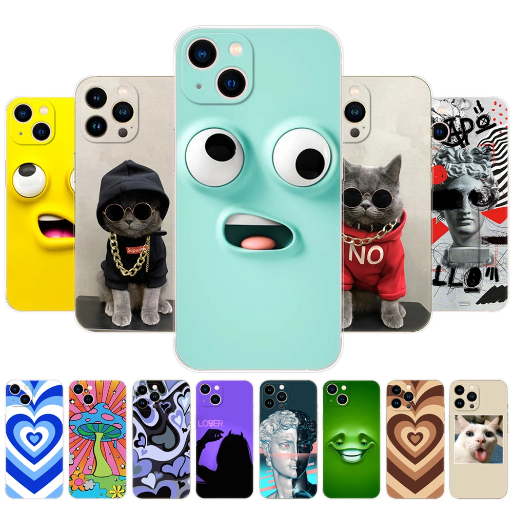 

For iphone 13 Case For iphone 13 mini Case For iphone 13 Pro Max Soft Case For Apple iPhone13 iphone13Pro 13Pro Phone Back Cover