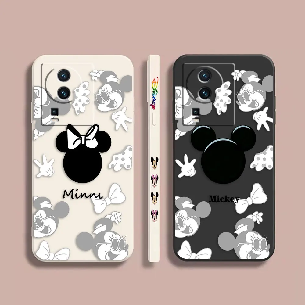 

Phone Case For VIVO IQOO 5 7 8 9 10 11 Pro 5G Z3 Z5 Z6 Z7 NEO3 5 6 7 Case Cover Funda Cqoue Shell Capa Anime Mickey Minnie Mouse