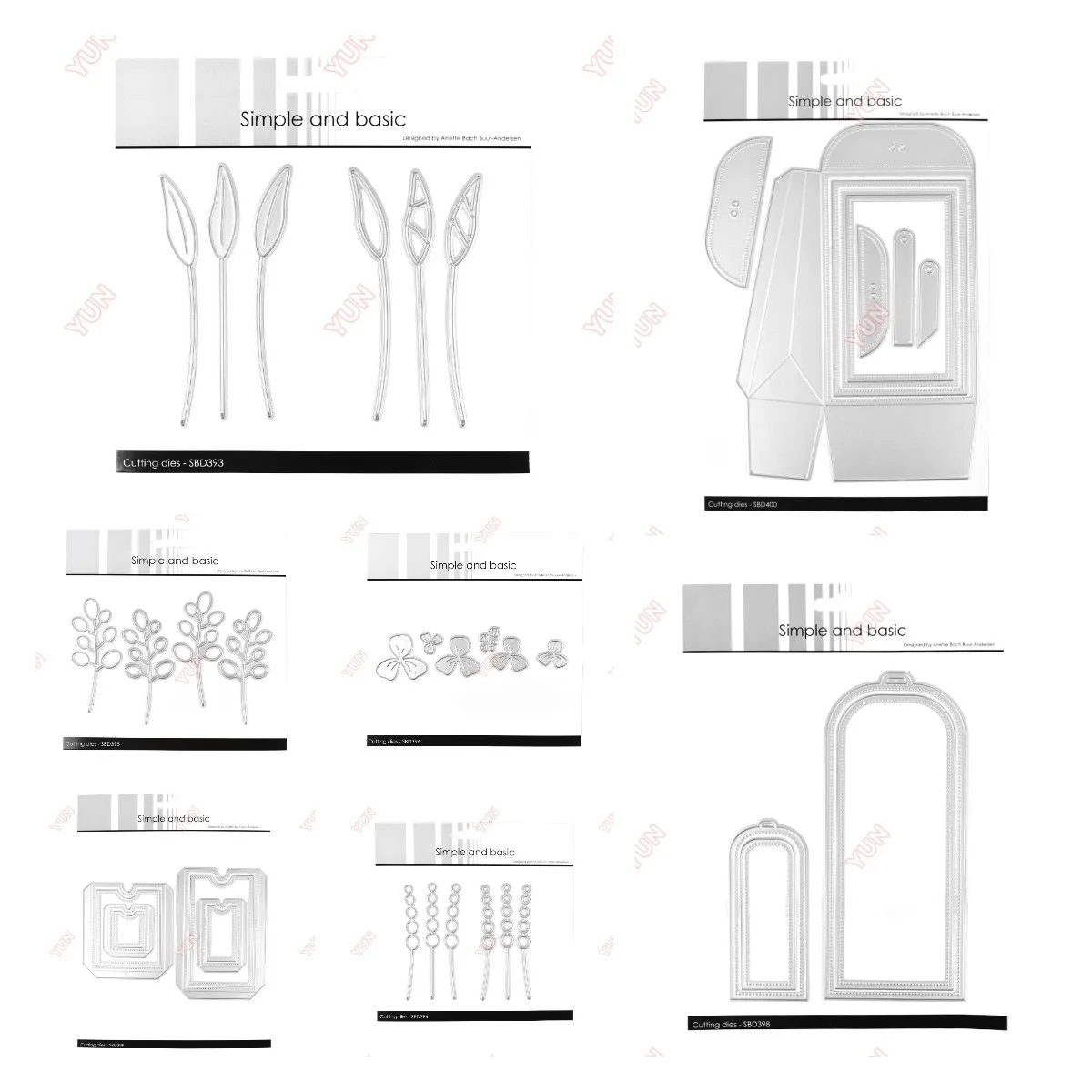 Карманы для этикеток в виде листьев ивы жемчужин веток металлическая высечка