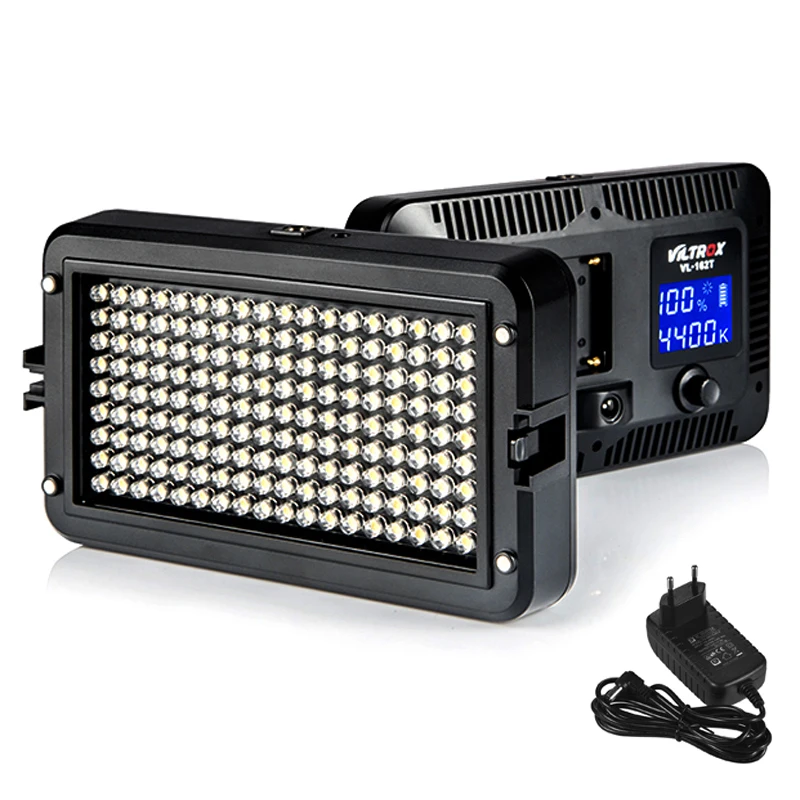 

Viltrox VL-162T Bi-color LED Video Light Panel CR95+ 3300-5600k Dimmable Photography Fill Lighting for Canon Nikon Sony DSLR DV