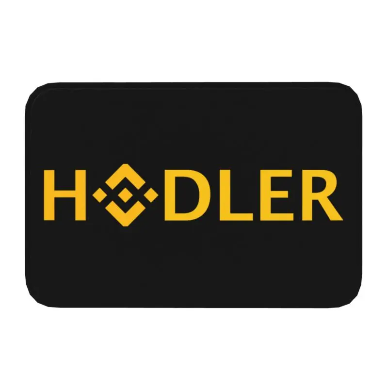 

Binance Hodler, дверной коврик, противоскользящий, рандомный фон для криптовалюты