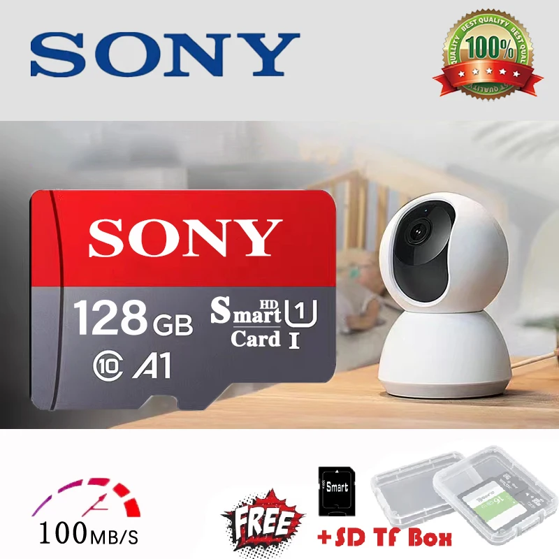 

TOP SONY Ultra Micro SD Memory Card Class 10 U3 1TB 512GB 256GB 128GB 64GB 32GB Micro SD TF Flash Card MicroSD for Phone Camera