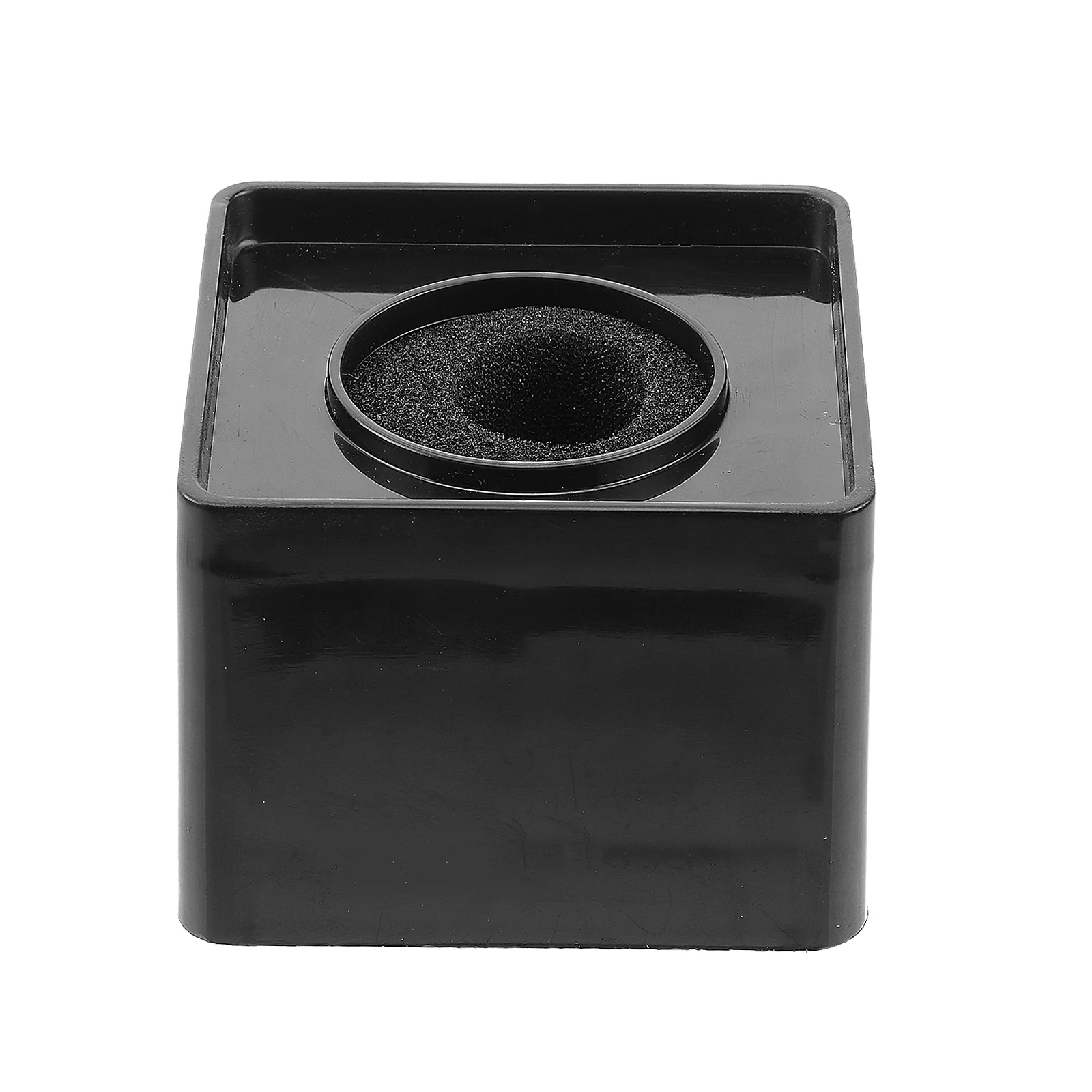 

Flag Microphone Logo Mic Station Cube Interview Square Abs Box Shaped Molding Injection Custom News Tv Reporter Black White