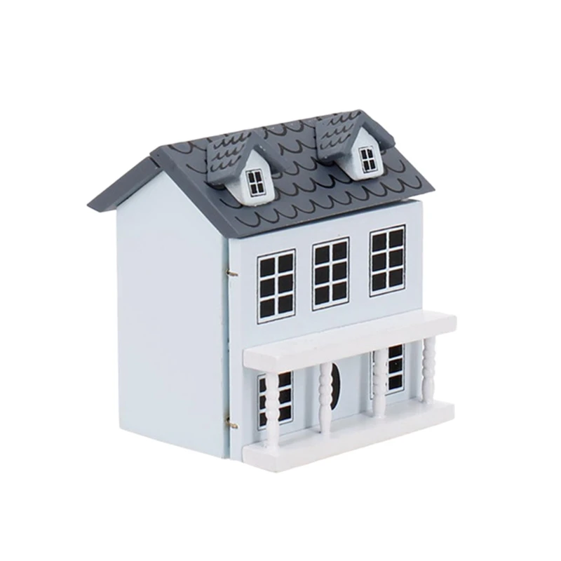 

1/12 Dollhouse DIY Miniature Simulation Dollhouse Villa Small Room Model Toys For Doll House Decoration