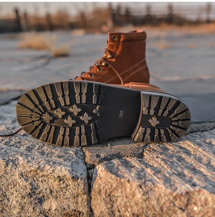 Новая мужская обувь высокого качества винтажные повседневные ботильоны из