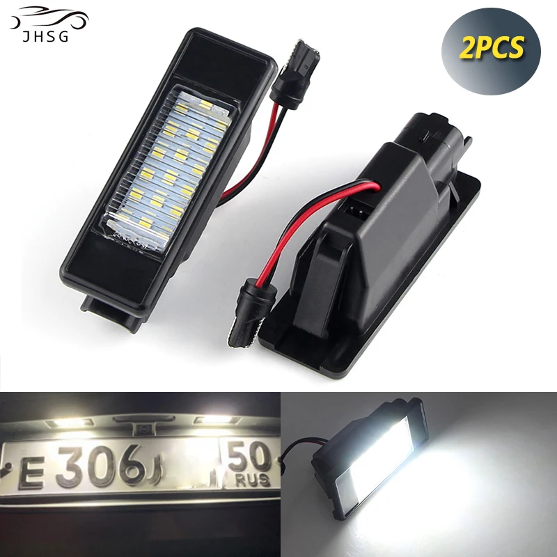 

LED License Number Plate Light For Mercedes-Benz Sprinter W906 VITO W639 VIANO W639 2003 2004 2005 2006 2007-2014 2PCS Car Lamp