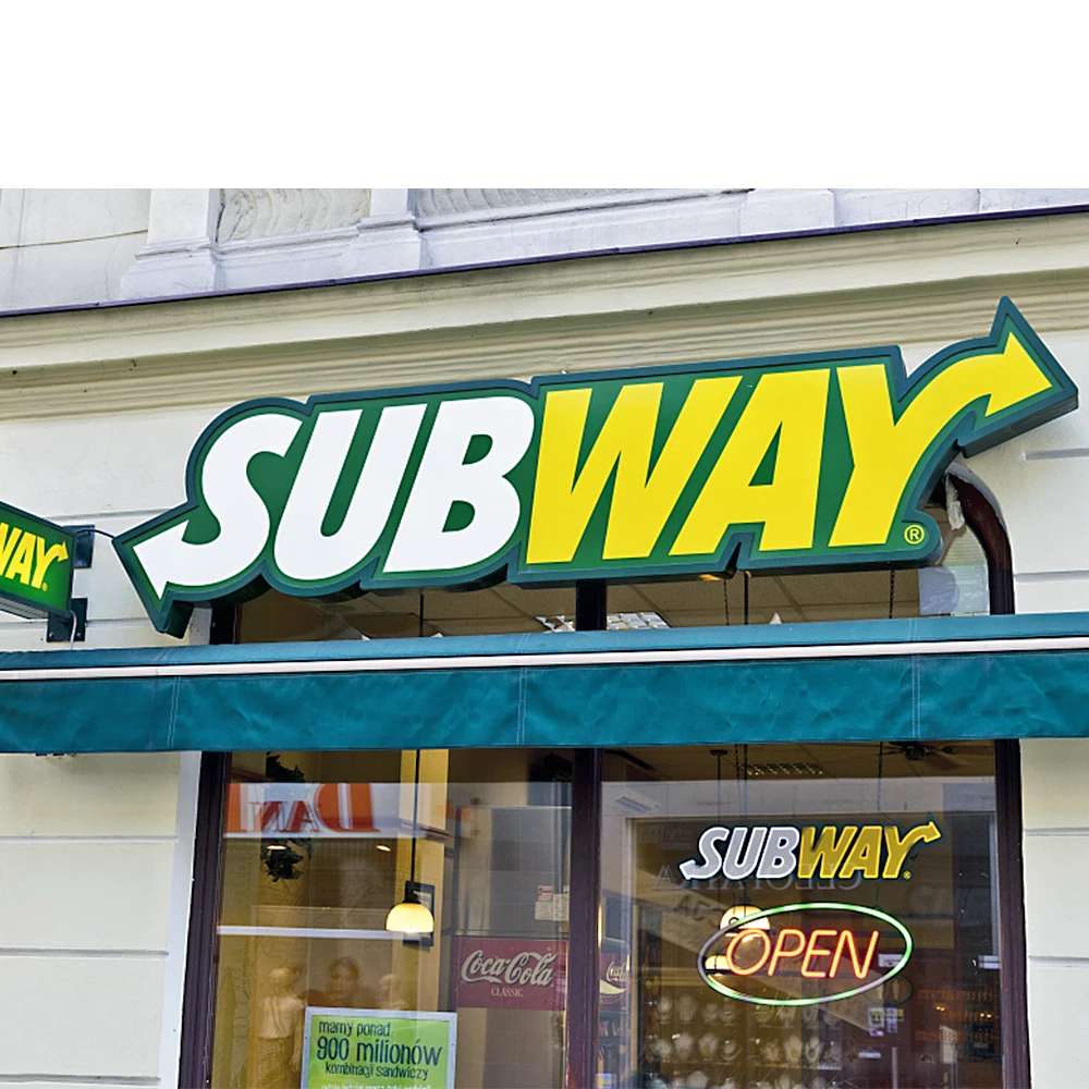 Keysign светодиодные Безразмерные вывески для улицы 3d алюминиевые буквы на Raceway