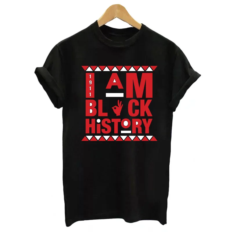 Нашивка I Am Black History для одежды сделай сам моющаяся черная футболка женщин и мужчин