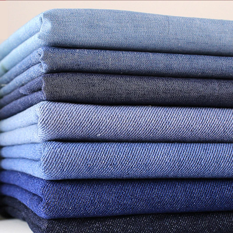 Denim Fabric By The Meter for Sewing 